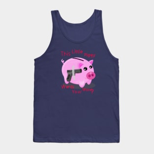 Evil Piggybank Tank Top